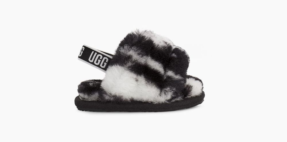 Ugg Slides Canada - Ugg Kids' Fluff Yeah Marble Black